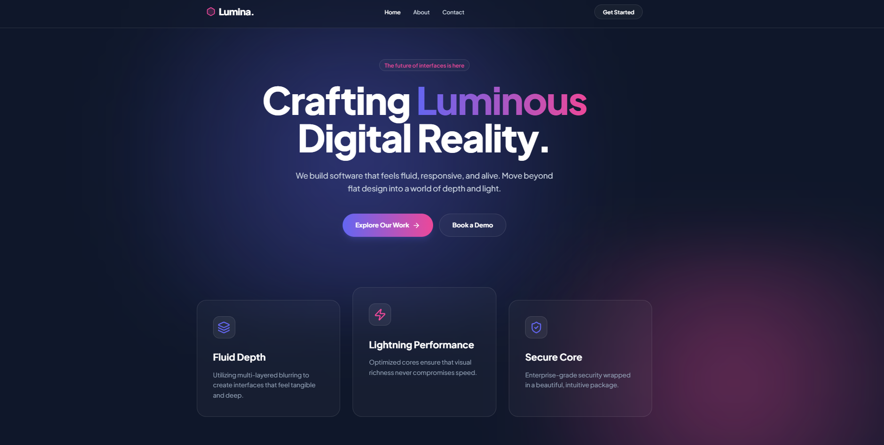 Lumina | Digital Experiences 1 Screenshot